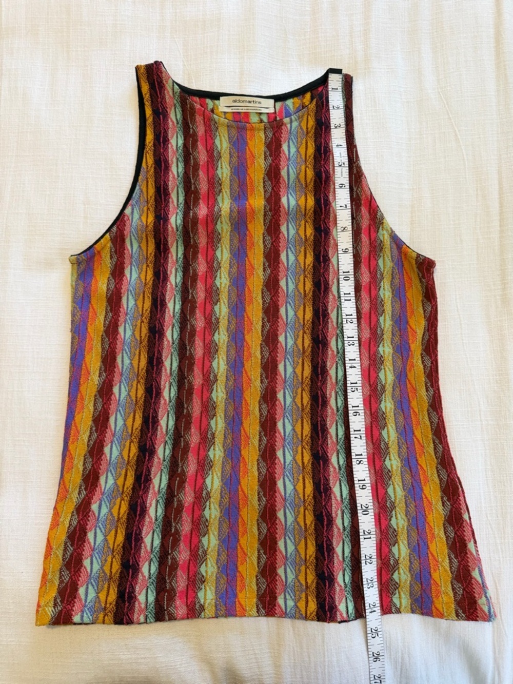 Aldomartins | Anthropologie Marbella Knit Tank Top Sz L - Picture 12 of 13